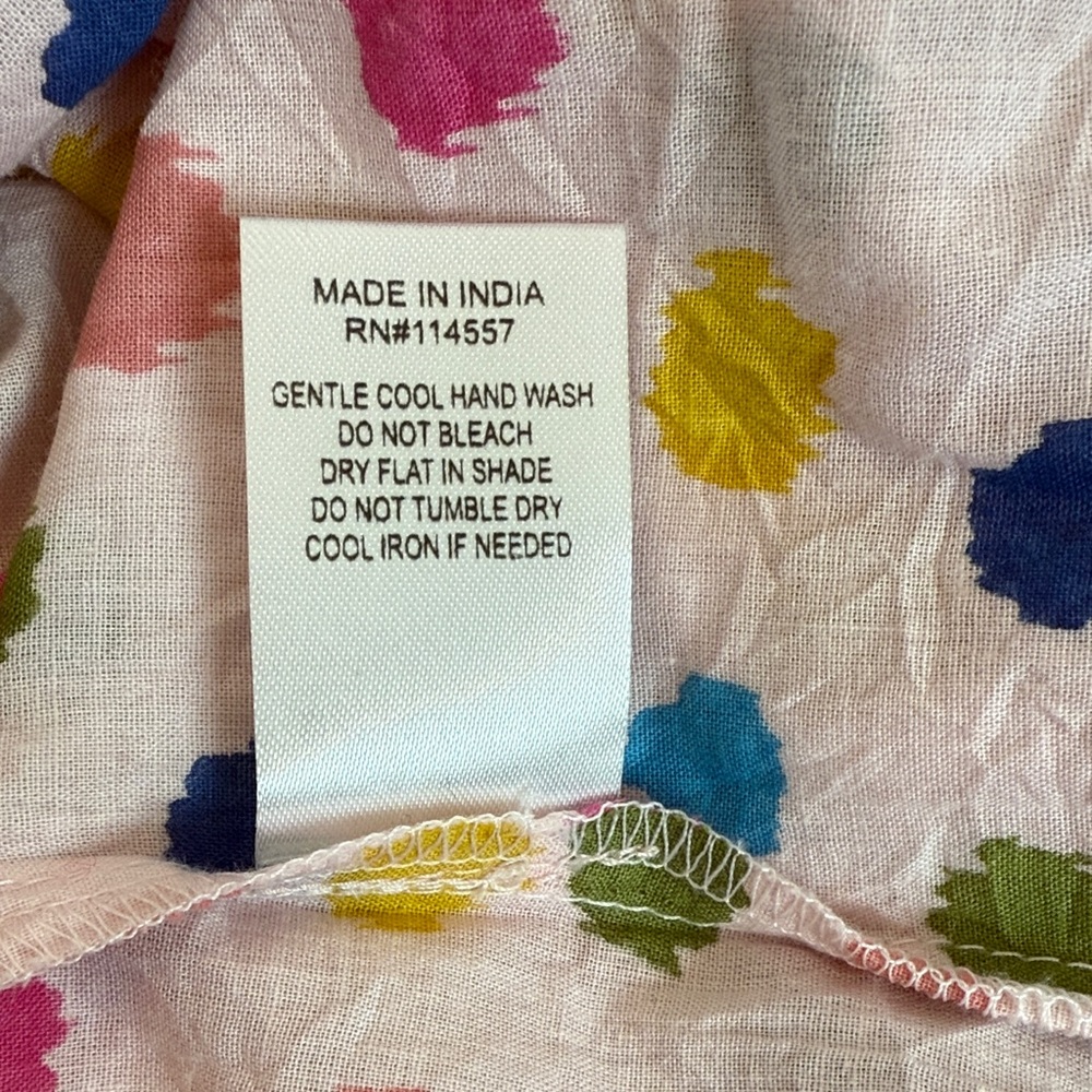 🥰THNL Colorful Polka Dot Ruffle Top
Size L - Picture 6 of 6
